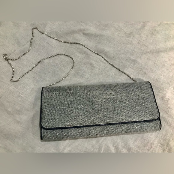 Gray Clutch Purse Evening Bag for Women Evening Wedding Party - Picture 1 of 4